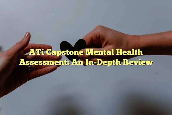 Mental health assessment ati capstone