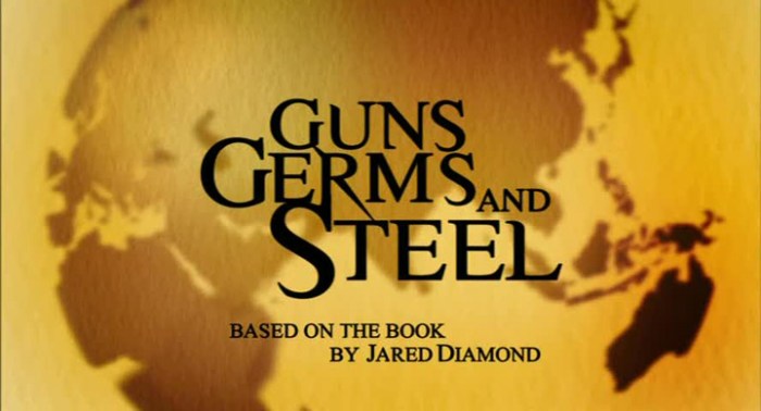 Guns germs and steel episode 3 answers