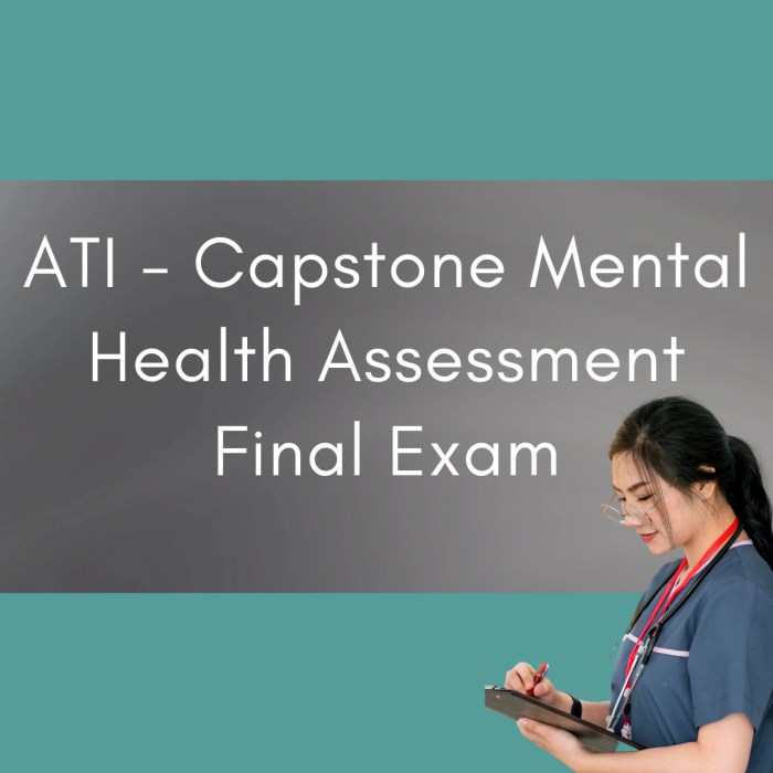 Mental health assessment ati capstone