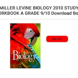 Miller & levine biology workbook answers