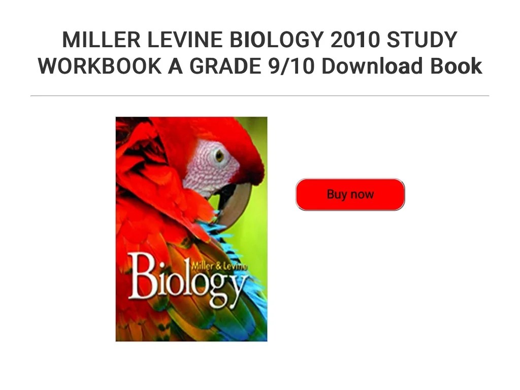 Miller & levine biology workbook answers