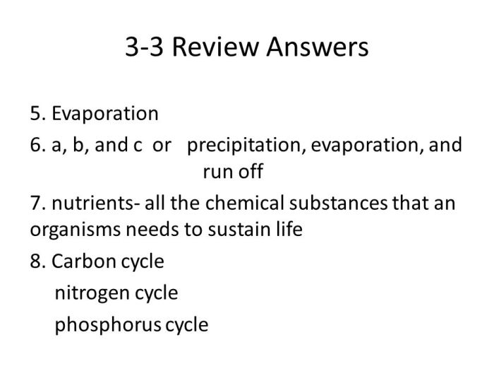 Lesson 1.2 modeling the water and carbon cycles answer key